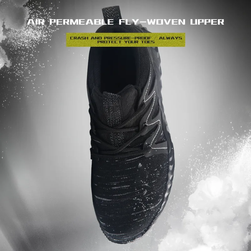 Новинка Мужская обувь Рабочая с защитой от разбивания проколов летающих на