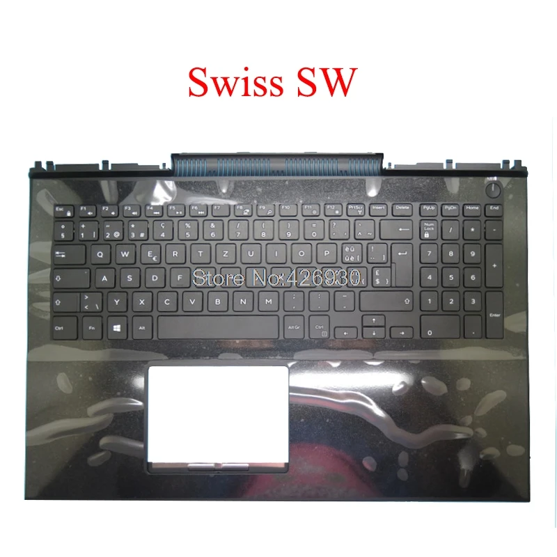 Клавиатура SW для ноутбука DELL Inspiron 15 7000 7566 7567 P65F 0MDC8K MDC8K 0RCT3D RCT3D 02P9G1 2P9G1 со