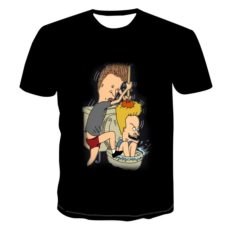 

Men's Summer T-shirts 2021 New 3d Printed Small Animation Pattern Costume Fashion Funny T-shirts With Short Sleeve