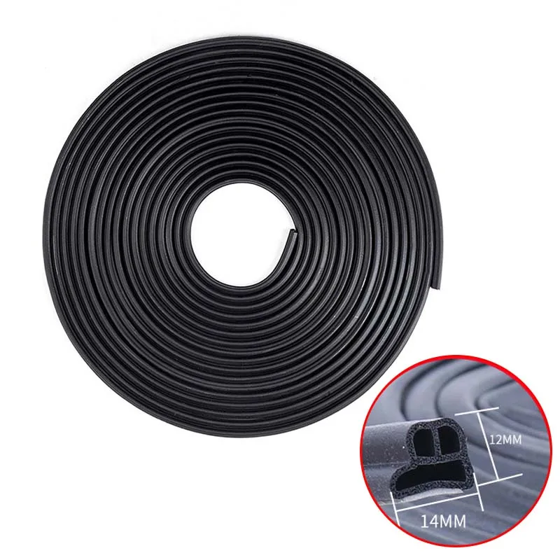 1 метр BL тип автомобиля Стайлинг резиновые двери уплотнение полосы стикер Анти