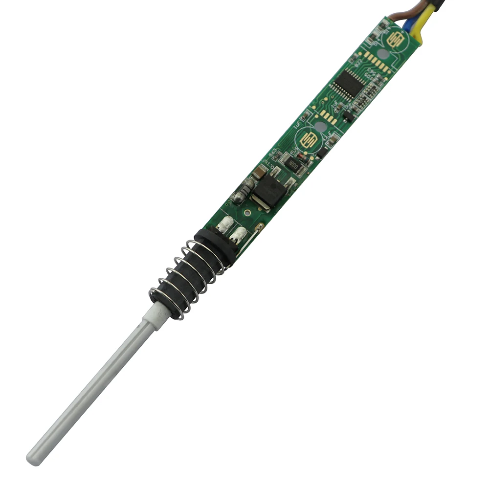 Цифровой Электрический паяльник с регулируемой температурой 80 Вт 110 В 220