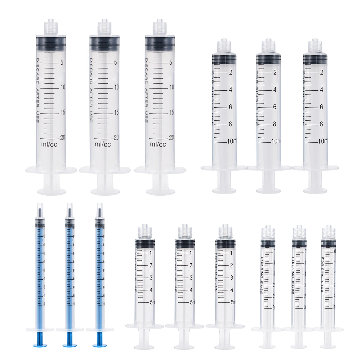 Шприц для наполнения промышленного клея 15 упаковок 20 мл 10 5 3 1 мл|Эпоксиды| |