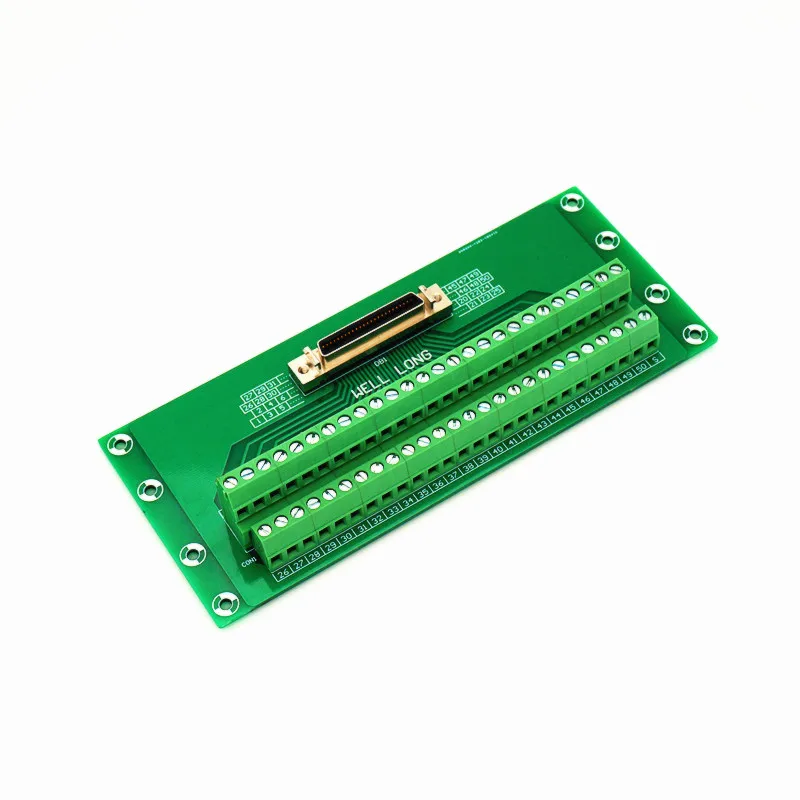 SCSI 50P MDR Женская коммутационная плата терминальный модуль SCSI.|Клеммные колодки| |