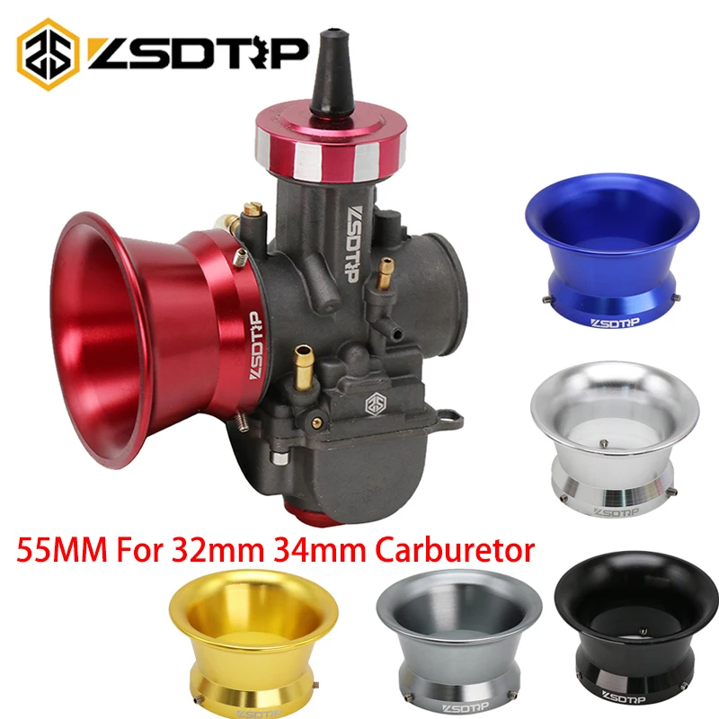 

ZSDTRP для PWK32 PWK34 модификация карбюратора 55 мм воздушный фильтр для мотоцикла чашка ветровой чашки цвет фонаря