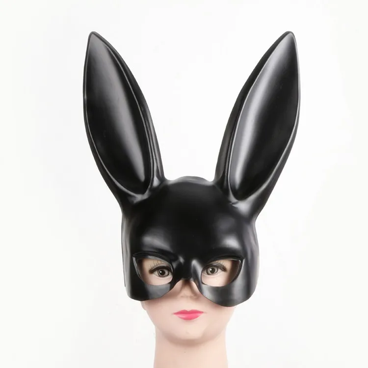 Женские вечерние костюмы с кроличьими ушками Маскарадная маска длинными для