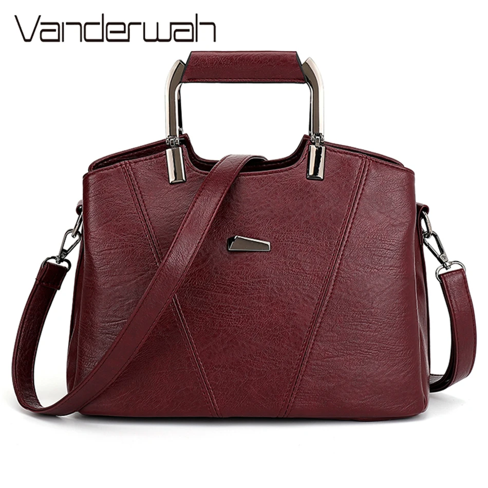 Роскошная сумка из мягкой кожи женская дизайнерская через плечо с металлической