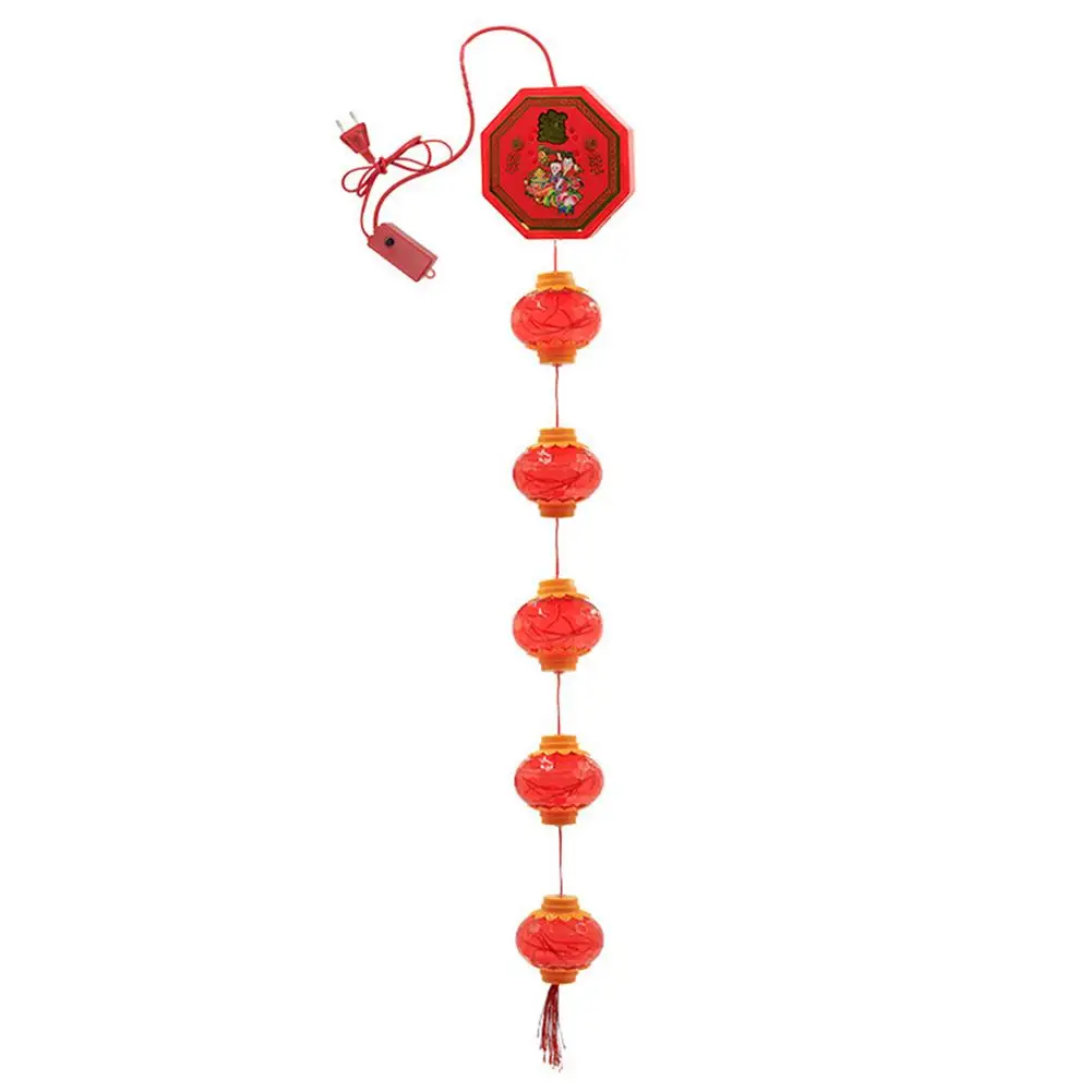 

Chinese New Year Lamp Red Lantern String Lights Indoor Red Chinese Lanterns Decorative For Spring Festival Wedding Party Christm