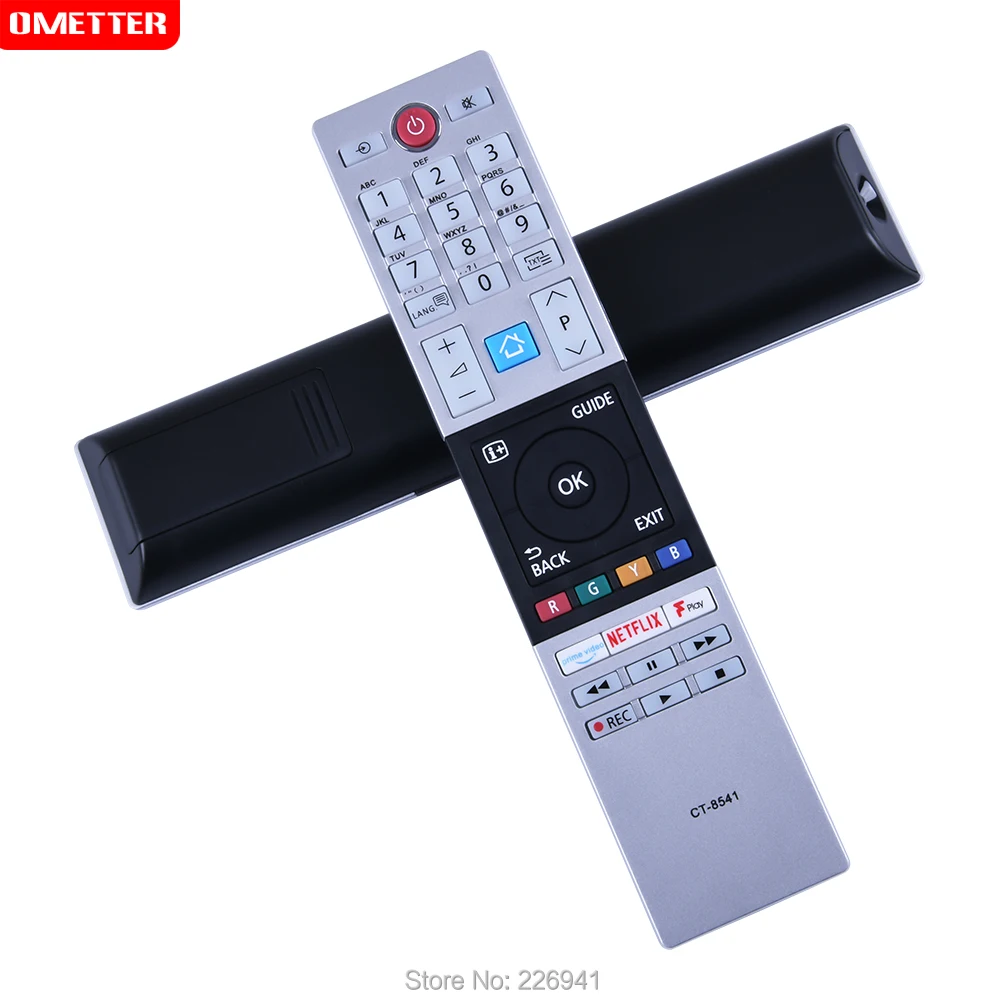 Подходит для Toshiba remote control CT-8541 LED TV 50U6863DB 65U6863DB 24/32/39/40/43/48/49L2863DB 32/39/40/43/49L3863DB |