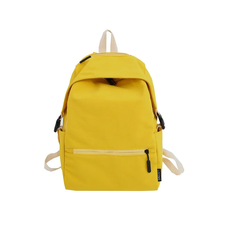 

2019 Female High Quality Canvas Travel Backpack Women Mochila Waterproof Fabric Back Pack School Bags For Teenage Girls Rucksack