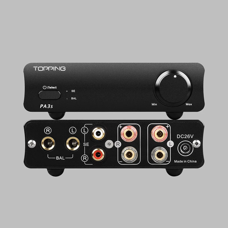 Усилитель мощности TOPPING PA3S 80 Вт * 2 65 2xMA12070 полностью сбалансированный усилитель