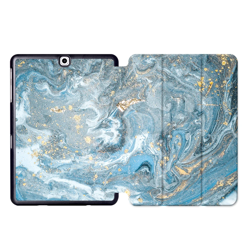 MTT мрамор из искусственной кожи чехол для samsung Galaxy Tab S2 9,7 ''SM-T810 T815 T813 T819 Флип Стенд Смарт чехол для планшета Авто Режим сна/пробуждения