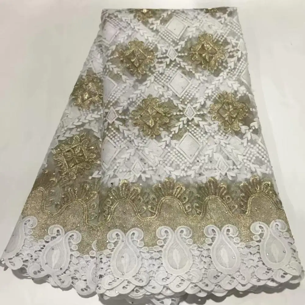 high quality green nigerian lace fabric for women dress african tulle with 5yards per FT38 | Дом и сад