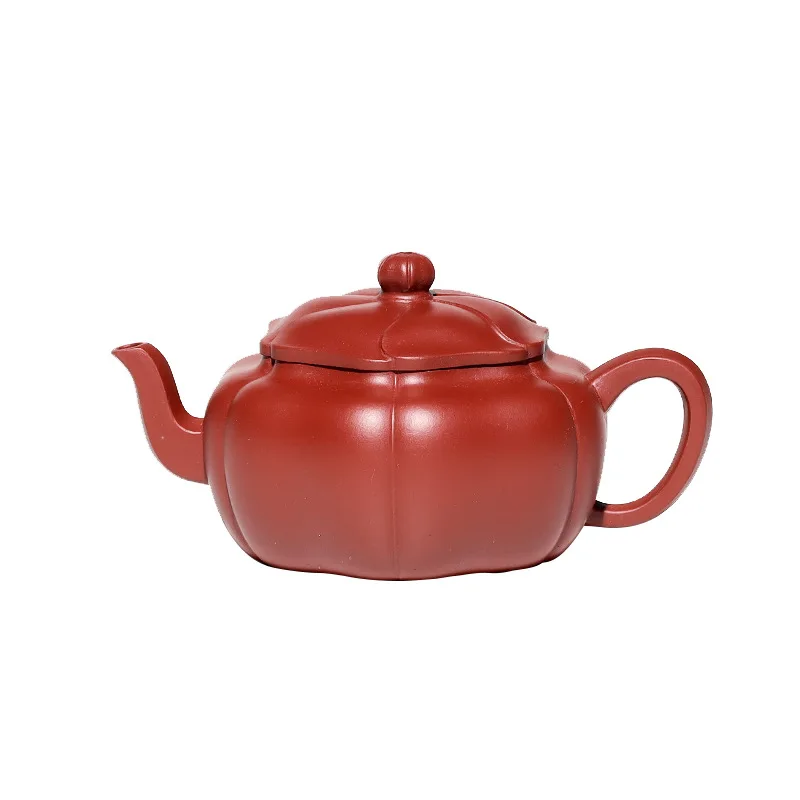 

Yixing Zisha teapot raw material Dahongpao Linghua melon teapot sketch Kung Fu Teapot Tea Set