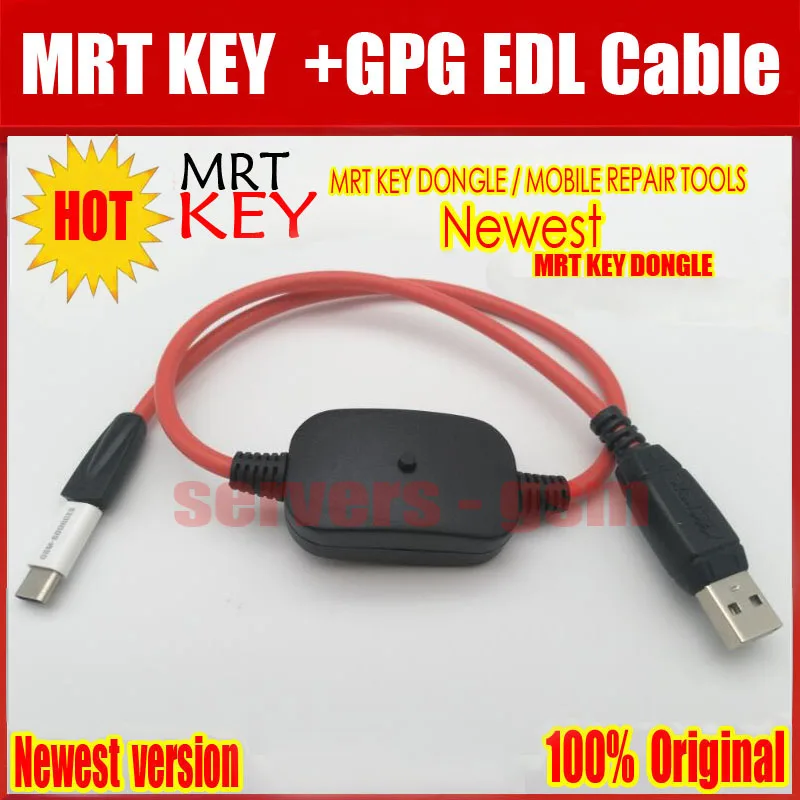2021 новейший оригинальный ключ MRT/ключ MRT + для кабеля GPG набор EDL|dongle|dongle cable |