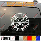 Vegvisir виниловая наклейка с компасом в стиле викингов