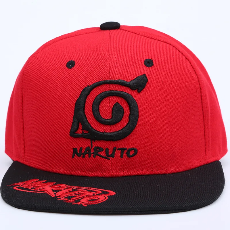 Модная кепка Наруто сетчатая шляпа с вышивкой в стиле хип-хоп бейсбольная летний
