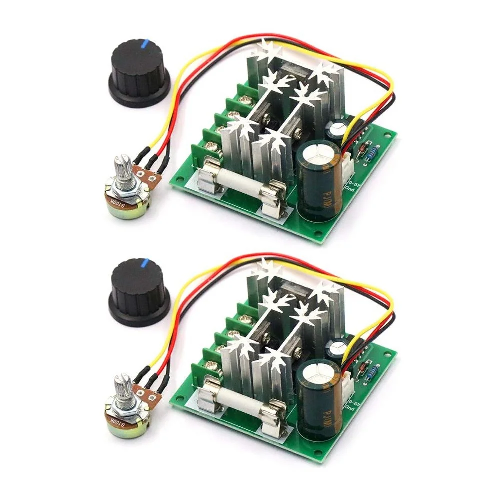 

Upgraded 6V-90V 15A DC Motor Pump PWM Speed Controller 16KHZ Regulator Module Board