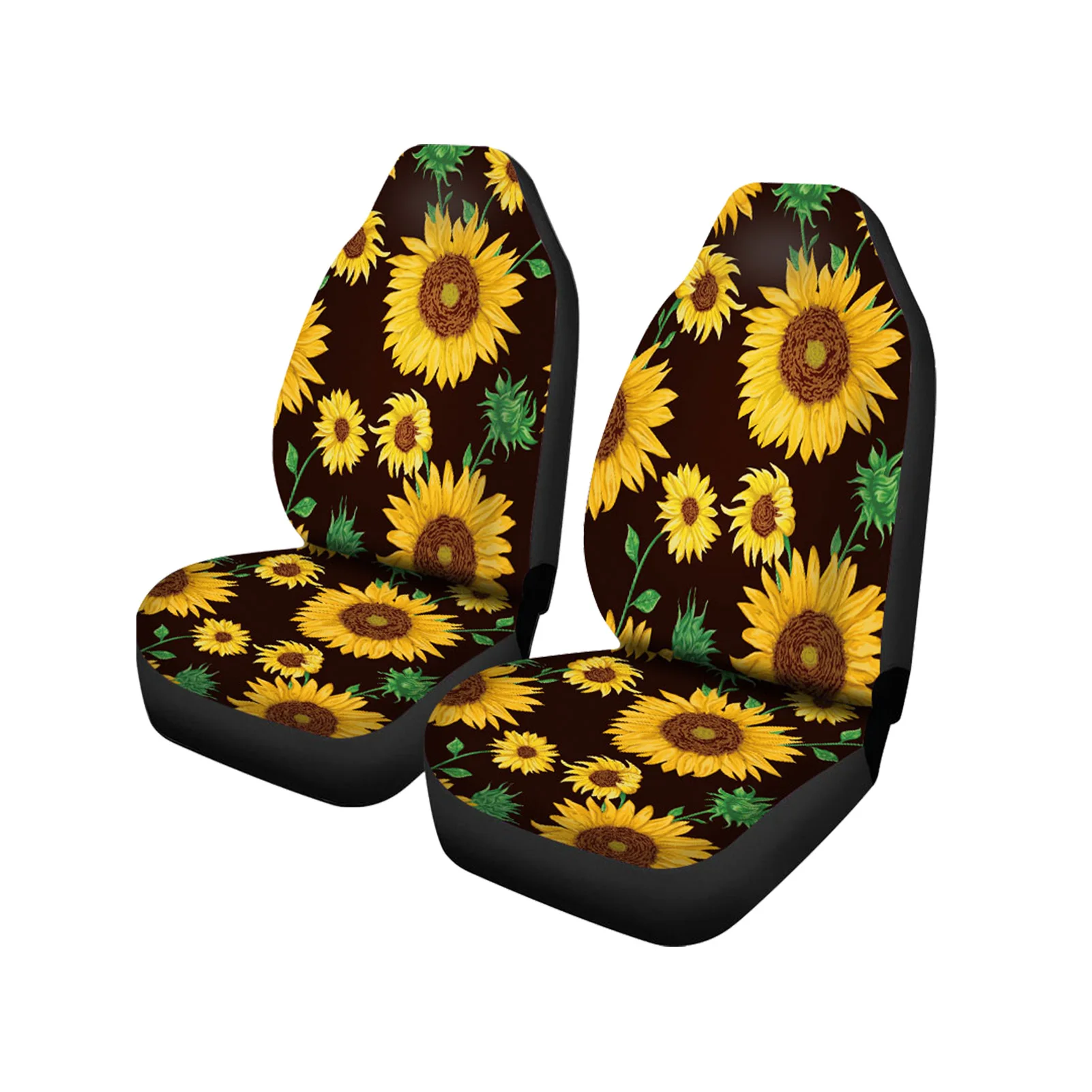 

3D Animal Printing Peacock Print Front Car Seat Cover Universal Car Seat Protector Seat Cushion Full Cover For Most Car for SUV