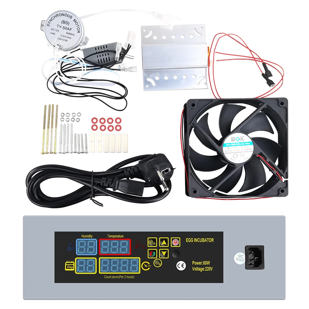 Автоматический контроллер температуры и влажности для инкубатора сделай сам HTMC-5