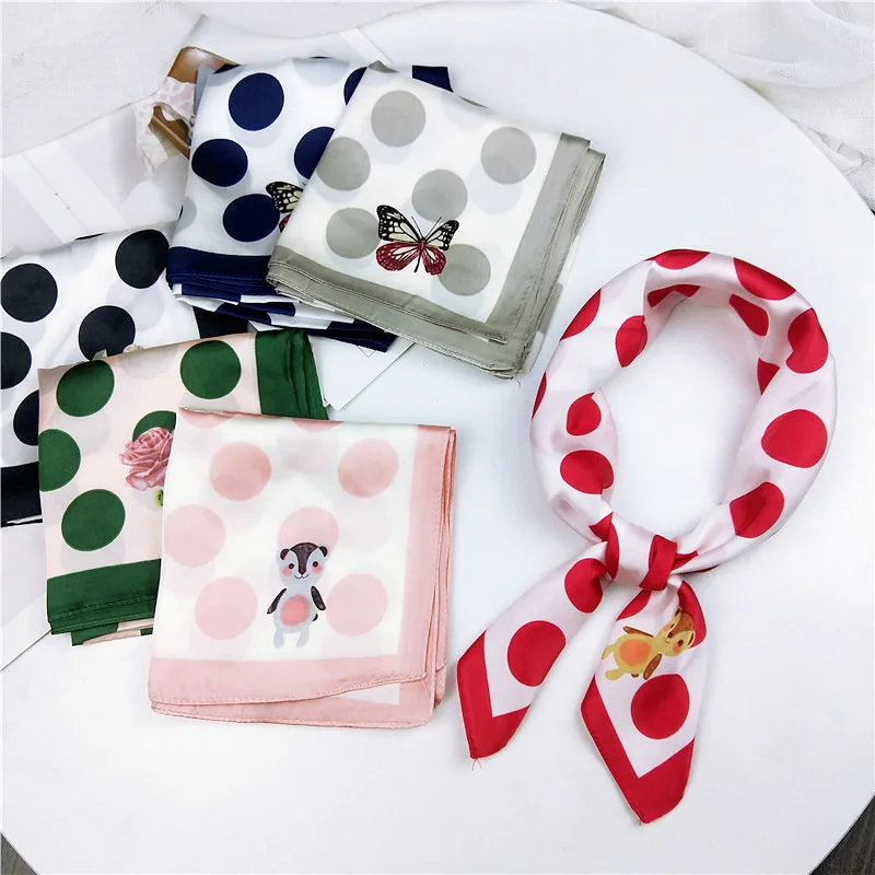 Модный женский шарф роскошный брендовый хиджаб с принтом в виде бабочек и