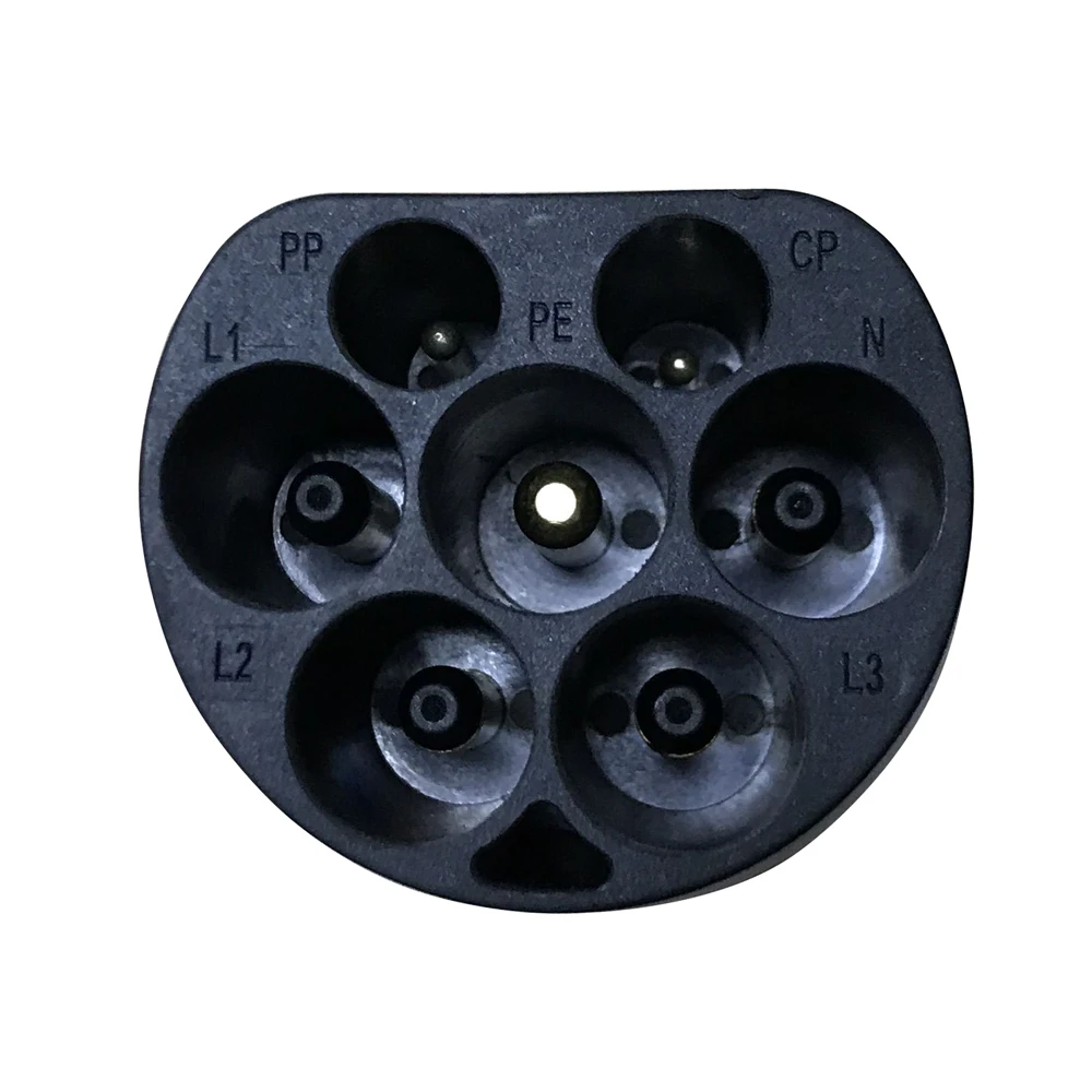 EV зарядное устройство тип 2 Штекерный разъем EVSE электромобиль Штекерная зарядка