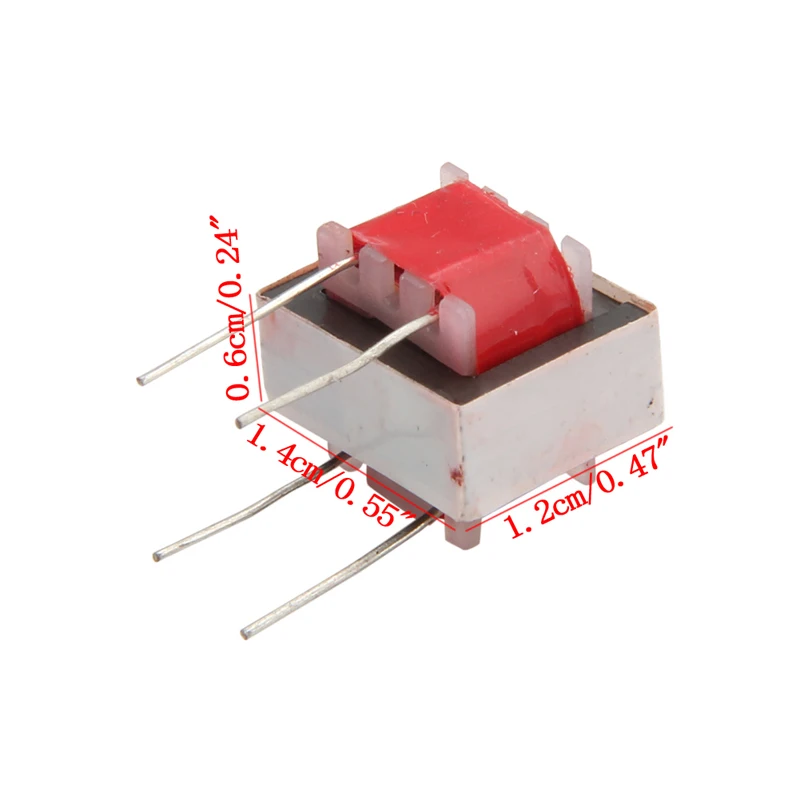 

P15D 5X 600:600 Ohm Europe 1:1 EI14 Isolation Transformer Ringing