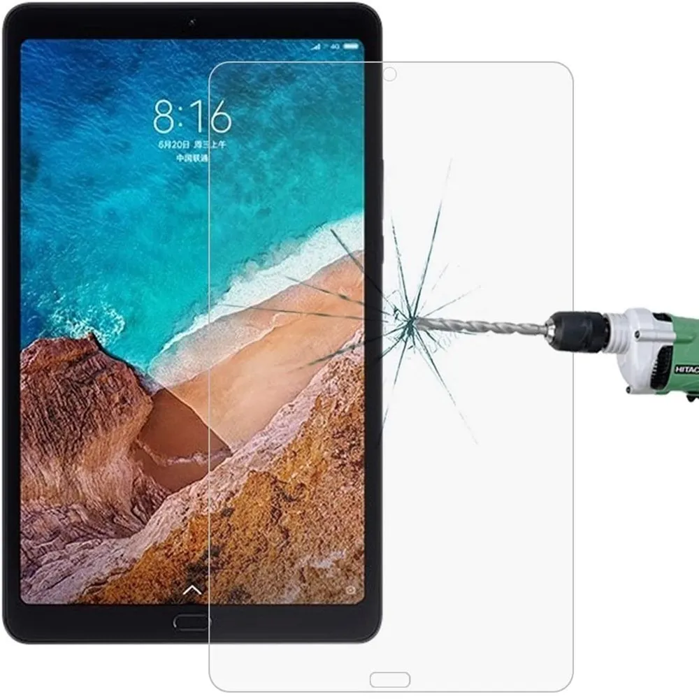 

9H для экрана из закаленного стекла для Xiaomi Mi Pad 4 8,0 дюймов Защитная пленка для планшета Mi Pad 4 Plus 10,1 прозрачный купол и защитная пленка для экра...