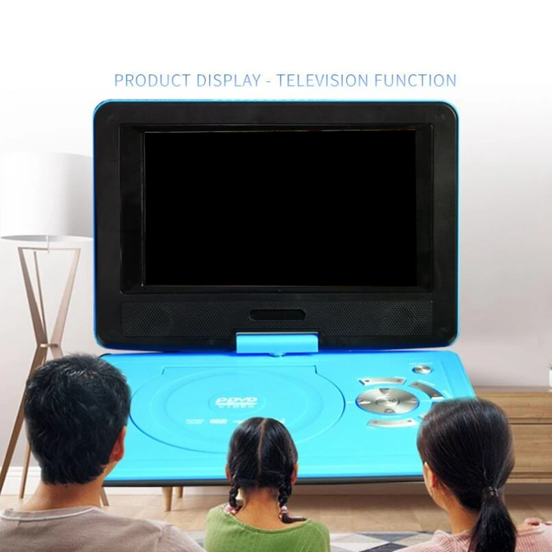 Портативный автомобильный Dvd-плеер с высокой четкостью 9 8 дюйма маленький