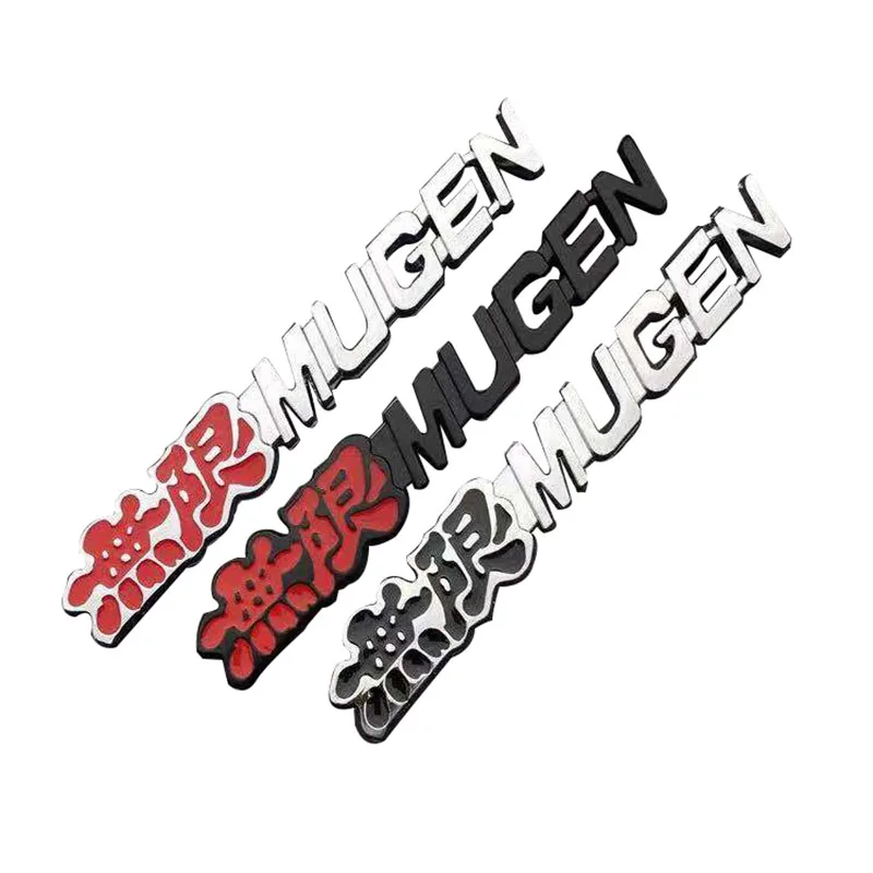 

3D Car Sticker Grille Badge MUGEN Emblem for Honda Accord Civic CRV Crosstour H-RV nsx Pilot Odyssey City CRZ Spirior AVANCIER