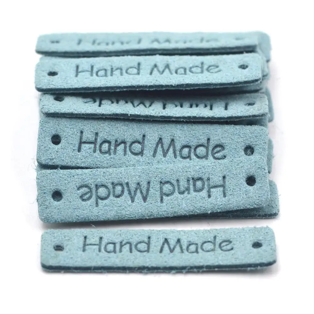 KALASO 20 шт. этикетки ручной работы для одежды синие аксессуары DIY материалы