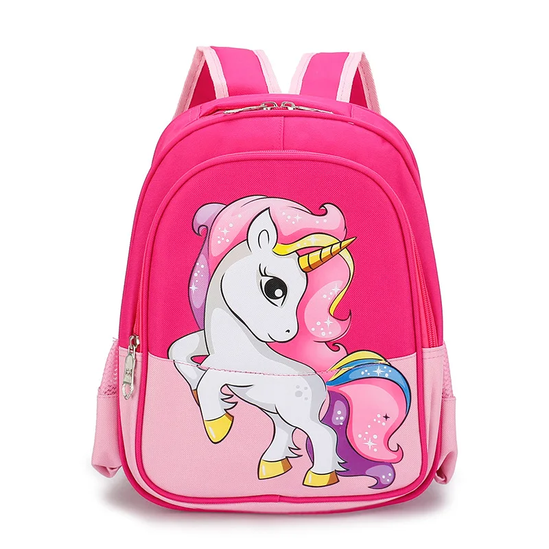 

New Child Unicorn School Backpack Kindergarten Boys Girls Fashion Cartoon Bag Baby Cute Lightweight Mochilas Anime Bag for Kids