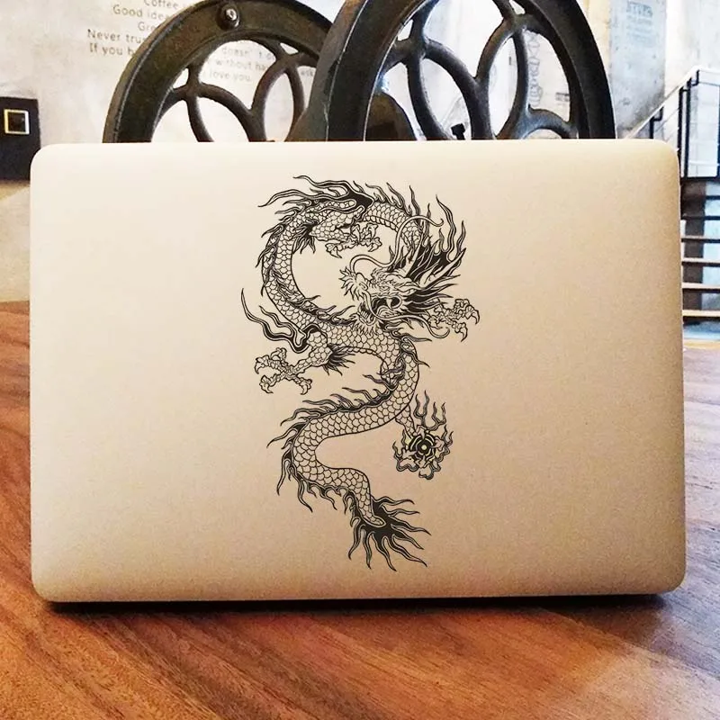 Наклейка на ноутбук с изображением Восточного Дракона Для Macbook Air Pro 16 дюймов Retina 11