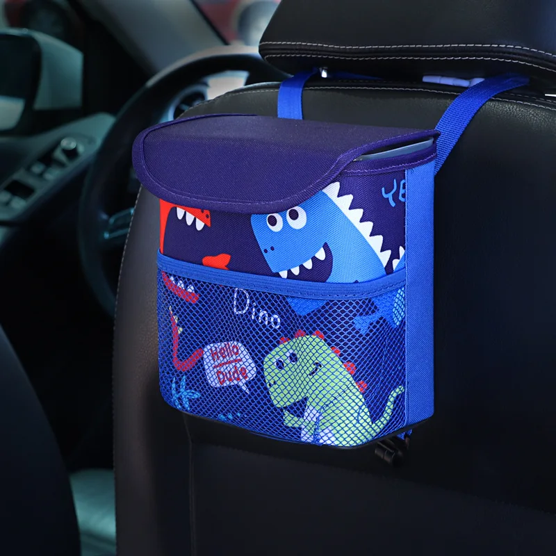

Car Mounted Garbage Can Car Mounted Storage Box Creative Fashion Multi-functional Small Bag Interior Supplies