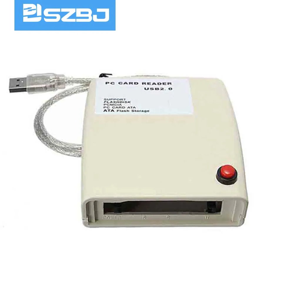 Считыватель карт памяти PCMCIA с интерфейсом USB 2 0 флэш диск для чтения/PCMCIA/карта ПК
