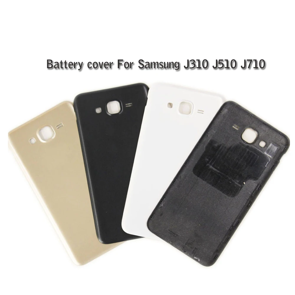 10 шт./лот J3 J5 J7 Задняя крышка батареи Замена для samsung Galaxy J310 J510 J710 части корпуса двери шасси
