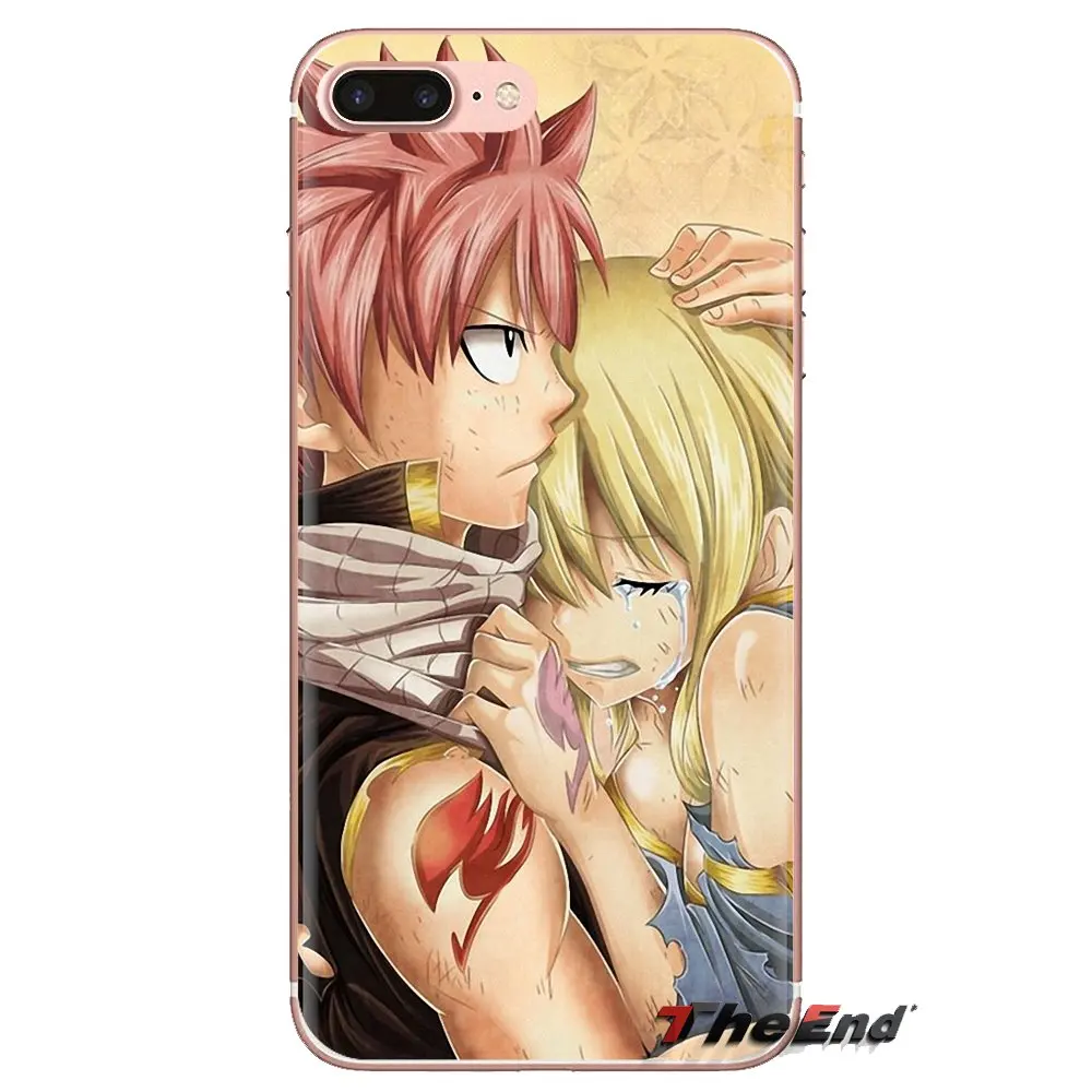 Transparent Soft TPU Case For Xiaomi Mi6 Mi 6 A1 Max Mix 2 5X 6X Redmi Note 5 5A 4X 4A A4 4 3 Plus Pro Natsu Dragneel Fairy Tail |