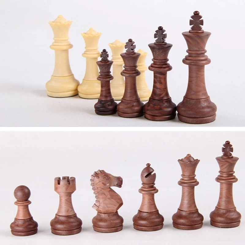 Plastic Chess Set Game Games of International Magnetic Folding Chessboard Pieces Chessman I16 | Спорт и развлечения