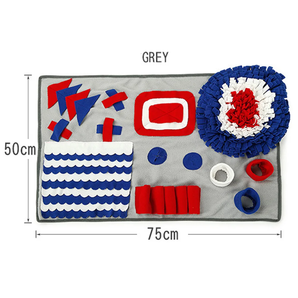 Прочная игрушка для домашних животных собак нюхательный коврик моющиеся собаки