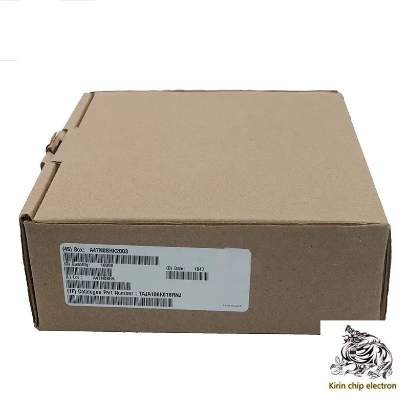 

100PCS/LOT Tantalum capacitor 68UF 10V B TAJB686K010RNJ 3528 686A SMT Tantalum capacitor