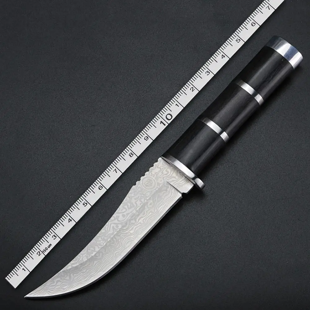 

Big Knife Leather Outdoor Folding Knife Hunting Knife Wild Survival Knife Camping Tactical Hunting Knife