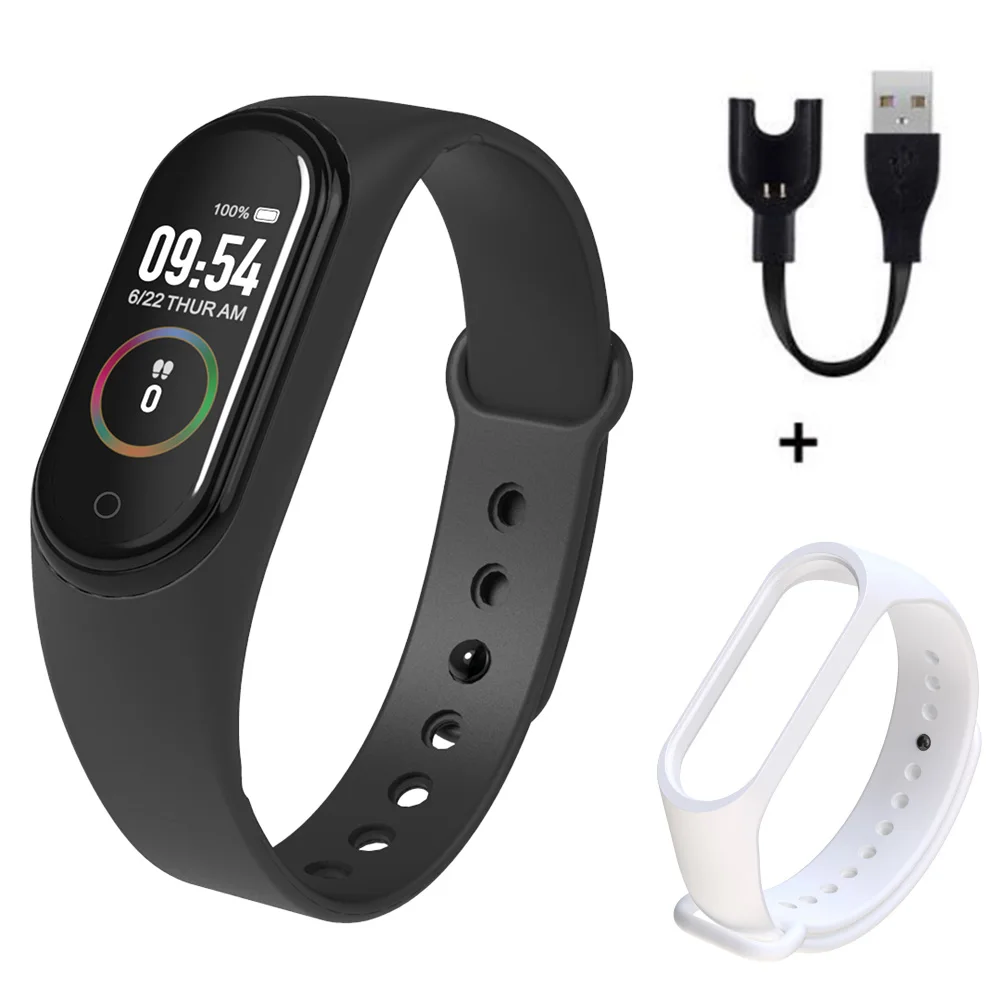 G M4 Smartband фитнес трекер Smartwatch активности браслет Bluetooth водонепроницаемый монитор артериального давления для мужчин и женщин - Цвет: G