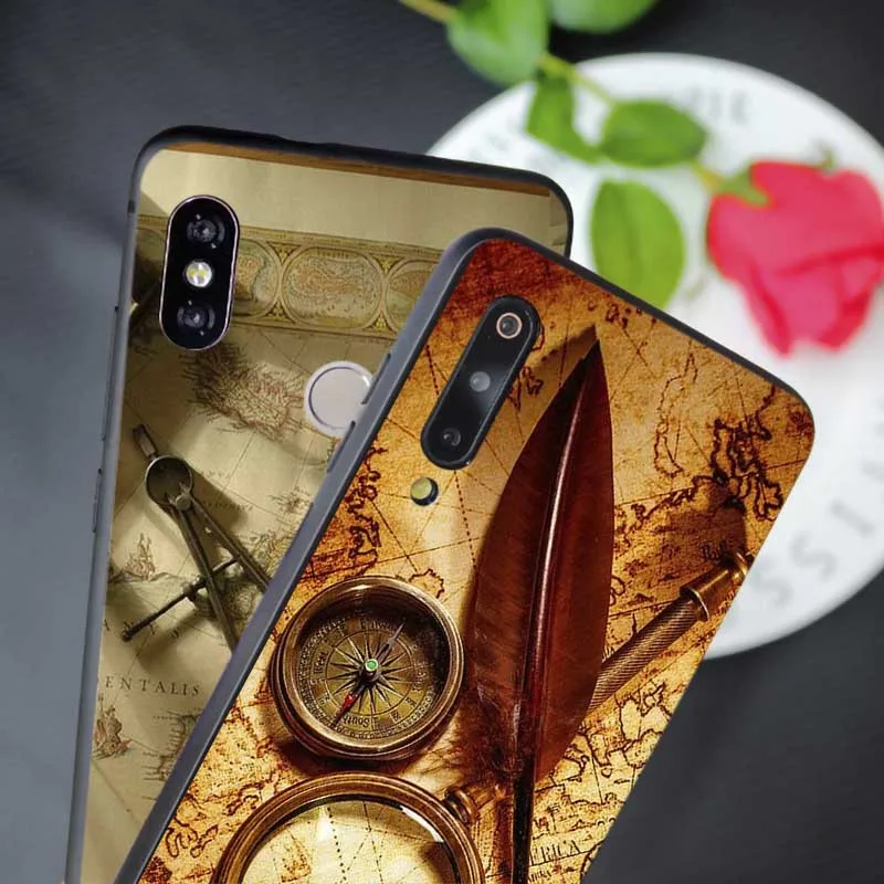 Чехол для телефона samsung galaxy a50 a70 a30 a40 a20 s8 s9 s10 plus Мягкий силиконовый чехол карта
