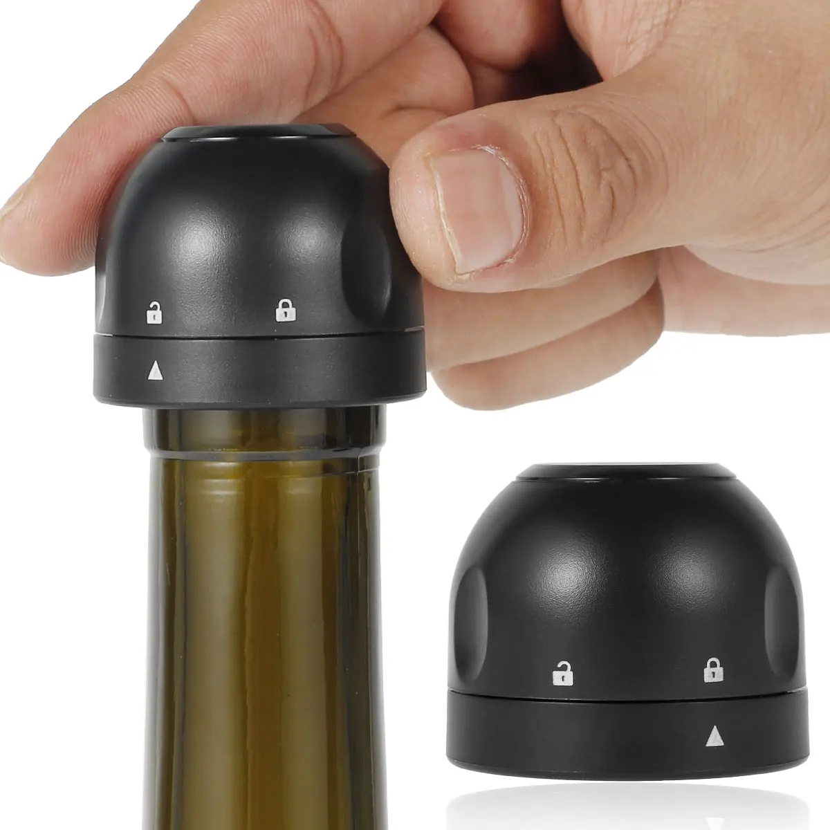

1PCS/3PCS/5pcs Vacuum Red Wine Bottle Cap Stopper Barware Silicone Sealed Champagne Stopper Bar Accessories For Bottle Bar Tools