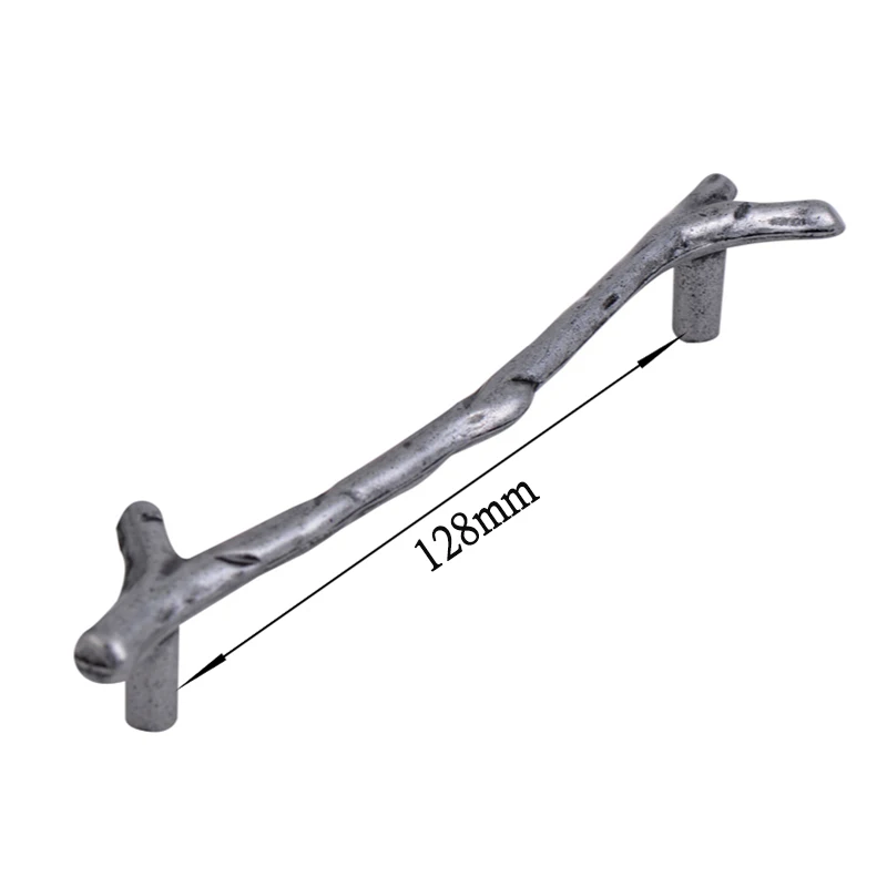 

067 Silver 128mm Knobs and Handles Furniture Handles for Cabinets and Drawers Children Handles Zinc Alloy