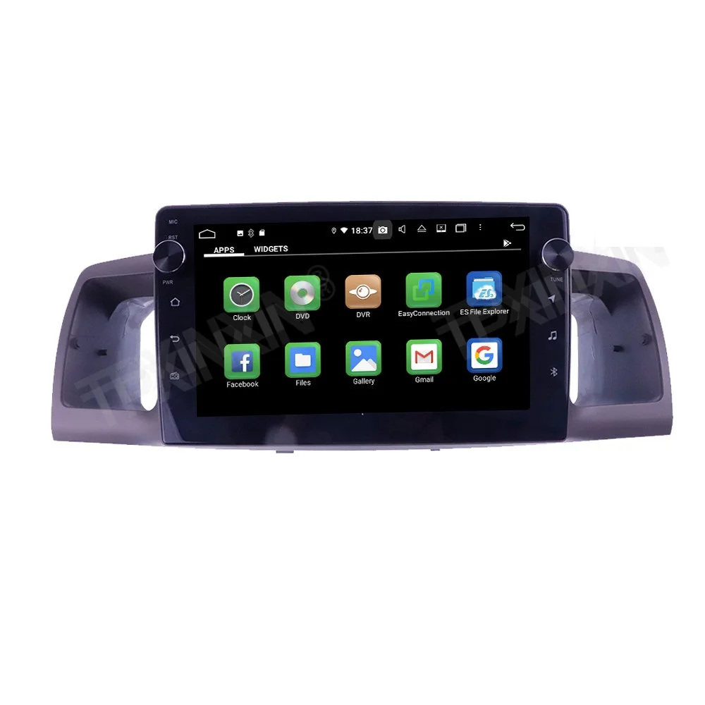 

4+128G For Toyota corolla 2006-2013 4G LTE Touch Screen Android 10 Car Multimedia Tesla Player Headunit Audio Radio Navigtion