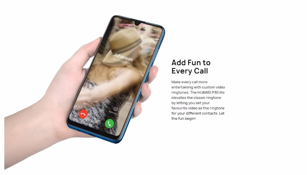huawei P30 Lite Nova 4e смартфон 6,1" Kirin 710, четыре ядра, 6 ГБ ОЗУ, 128 Гб ПЗУ, Android 9,0, 3340 мА/ч, телефон с отпечатком пальца