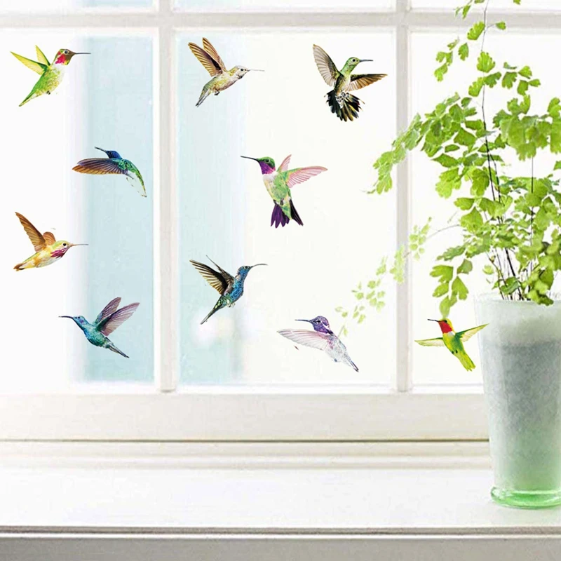 

Colorful Parrot Birds Wall Sticker Macaw Magpie Home Decoration Wall Decals for Kids Room Bedroom Dream Fly Sticker Animal Gifts