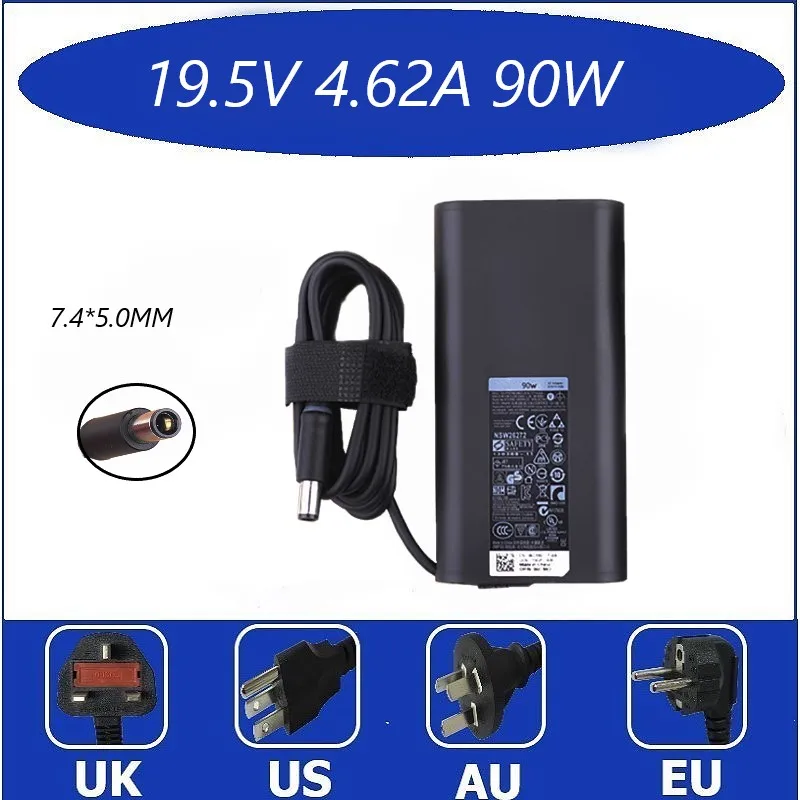

New Genuine 90W 19.5V 4.62A Replacement AC Adapter for Dell Latitude E6430 ATG E6430s E6440 E6530 E7240 E7440 Laptop Charger