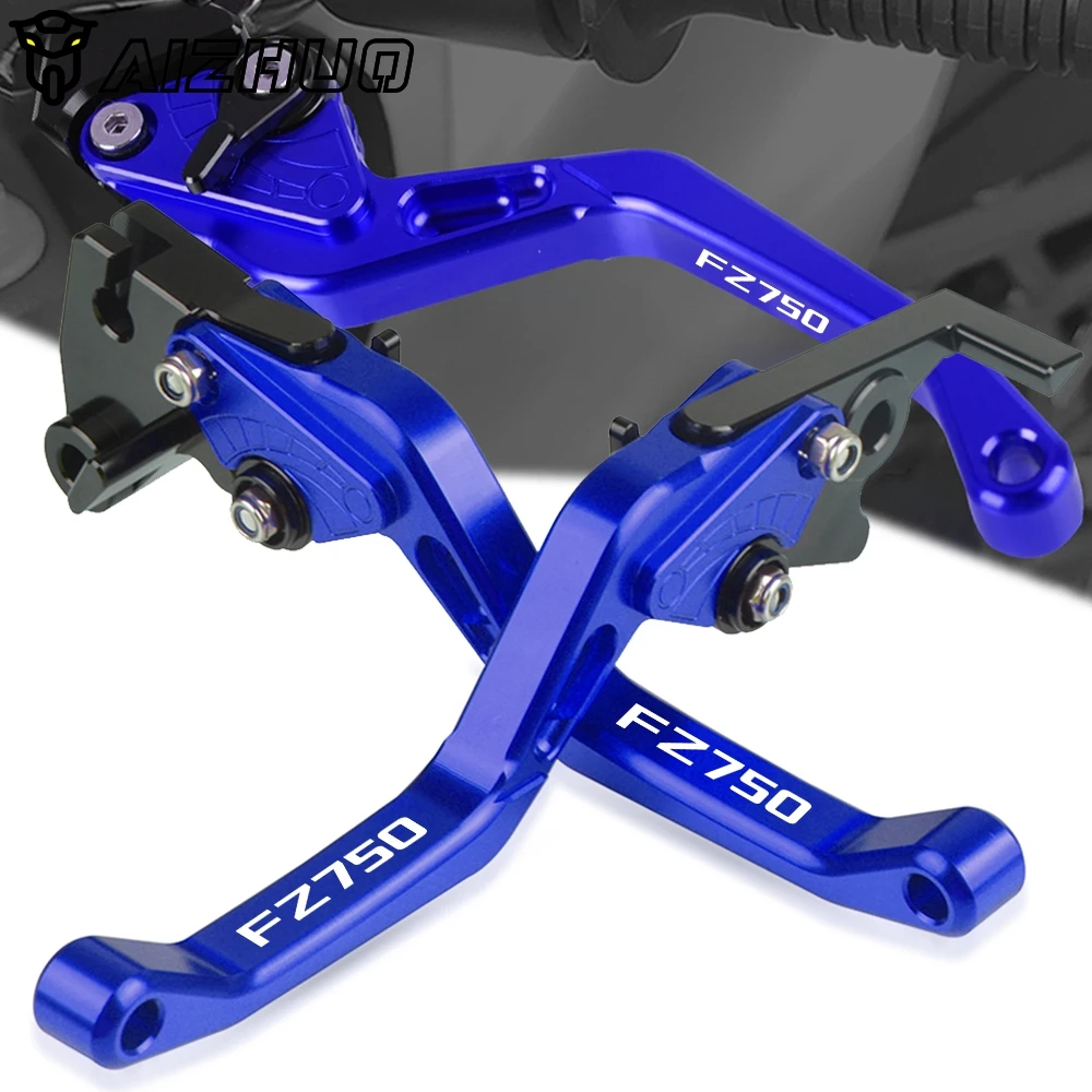 

Рычаг сцепления тормоза мотоцикла для YAMAHA FZ750 FZ 750 1985-1988 1986 1987 CNC регулируемый короткий ручной тормоз аксессуары FZ 750 логотип