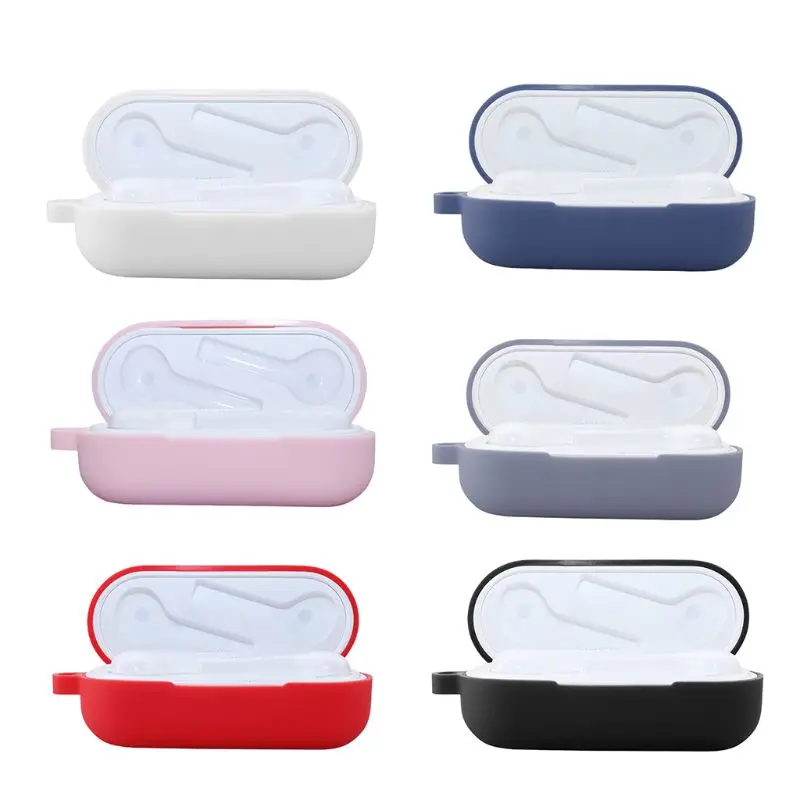 Силиконовый Противоскользящий защитный чехол для наушников Huawei FreeBuds